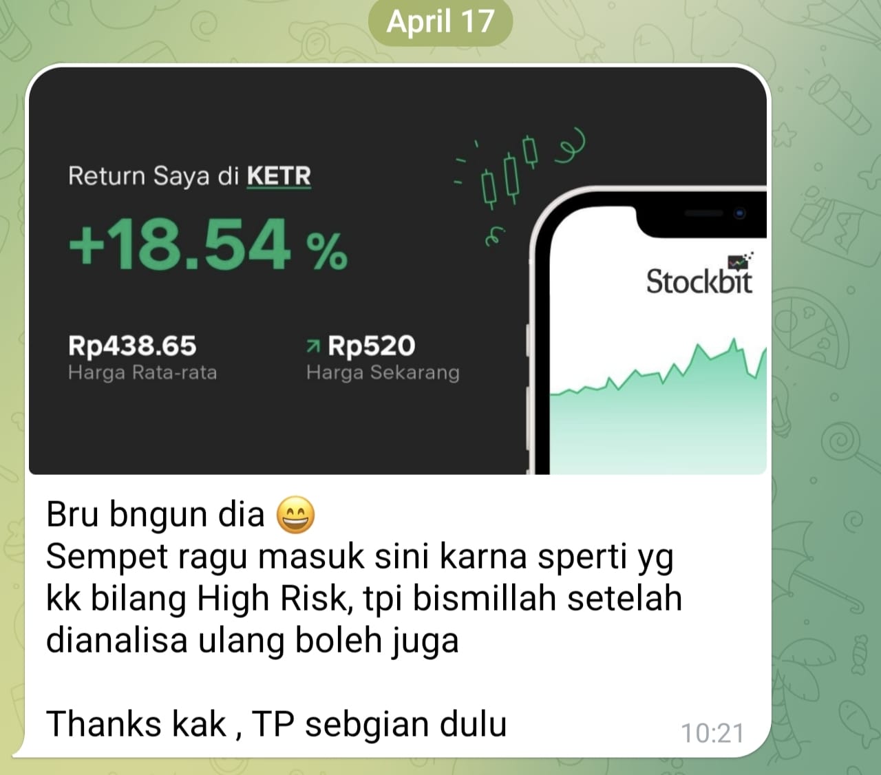 Testimoni member