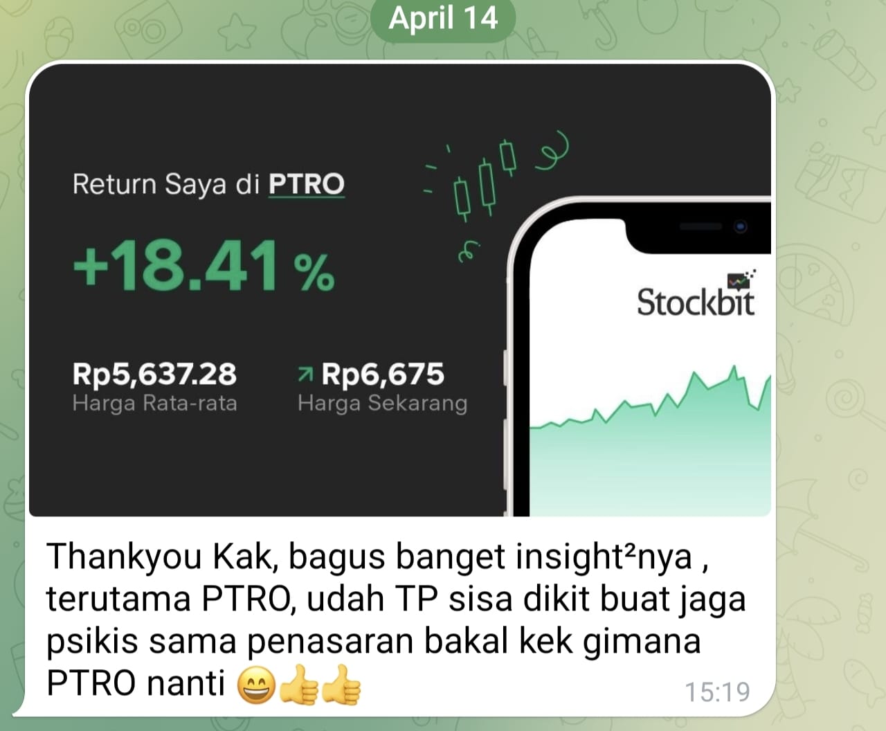 Testimoni member